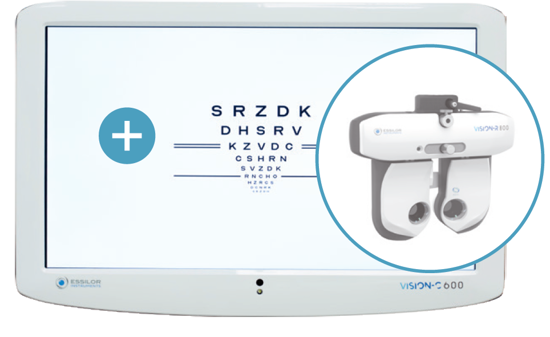 Ecran d'optotypes Vision-C600 VISION-R 800